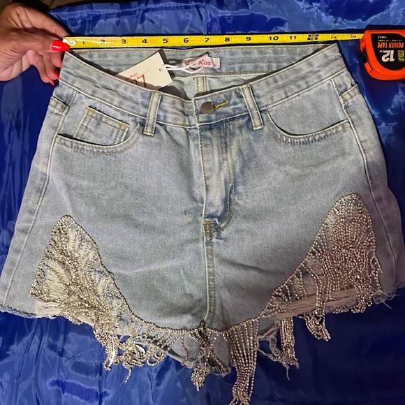 La Ros bling denim shorts small - Picture 9 of 9